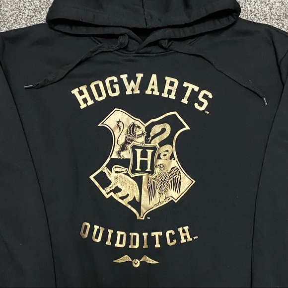 Harry Potter Hogwarts Quidditch Hoodie - Picture 2 of 4
